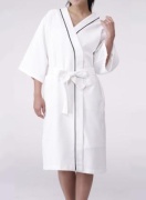 Áo choàng tắm vải tổ ong, thêu logo theo yêu cầu